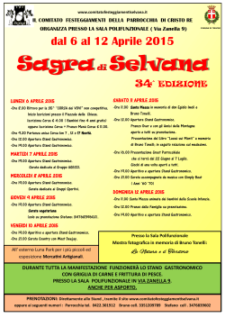locandina sagra - Treviso Eventi