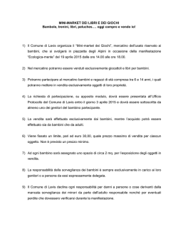 disposizioni - Comune di Lavis