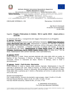 CIRCOLARE INTERNA N. 150 - VIAGGIO UMBRIA.pdf - isiss