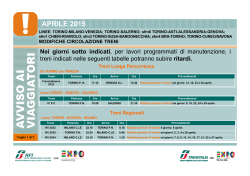 APRILE 2015 - Trenitalia