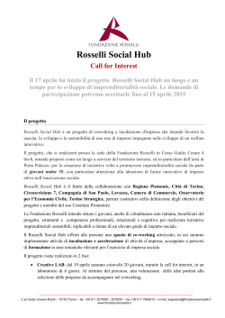 Capitolo 1 - Fondazione Rosselli