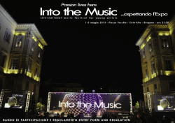 Into the Music - Pro Loco Bergamo