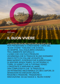 IL BUON VIVERE - txtmagazine.it