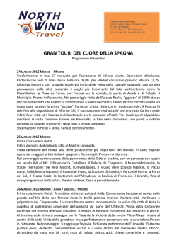 GRAN TOUR DEL CUORE DELLA SPAGNA - ALA-S