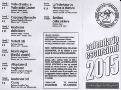 gruppo aziendale escursionisti giornale di Brescia