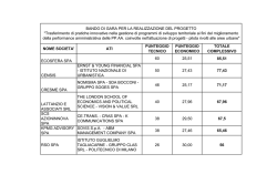 graduatoria complessiva definitiva aree urbane