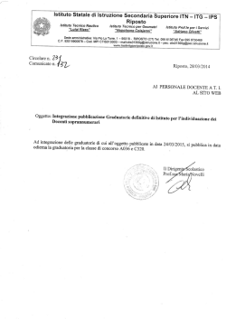 Istituto Statale di Istruzione Secondaria Superiore ITN - ITG