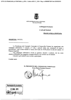 CITTA` DI FRANCAVILLA FONTANA (c_d761) - Codice AOO