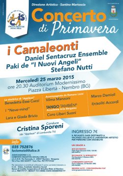 Ingresso 7&euro; - Comune di Nembro