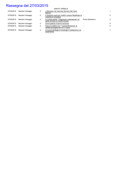 La Nazione - Azienda USL 12 Versilia