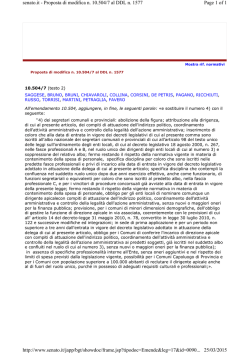 in un nuovo testo - Enti Locali
