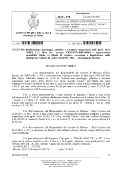ID_DOC (D?00&ETH;M) - Comune di Riva del Garda