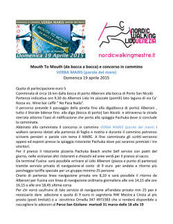 Domenica 19 - Nordic Walking Mestre