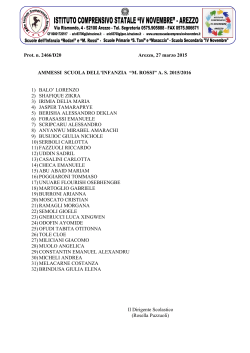 AMMESSI M. ROSSI 15