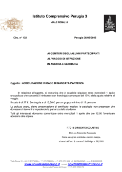 assicurazione in caso di mancata partenza