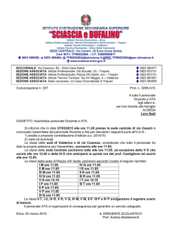 ISTITUTO D`ISTRUZIONE SECONDARIA SUPERIORE