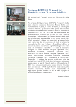 Gli studenti del Filangieri incontrano l`Accademia della