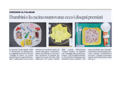 I bambini e la cucina mantovana: ecco i disegni premiati