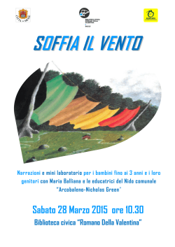 Sabato 28 Marzo 2015 ore 10.30