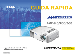 GUIDA RAPIDA