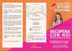 Scarica la brochure informativa
