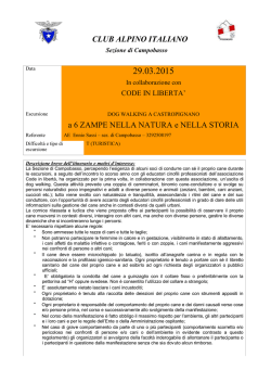 Dog walking.pdf - C.A.I. Campobasso
