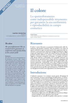 Il colore - Areaderma