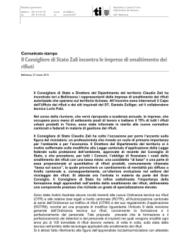 Modello Incontro informativo - Repubblica e Cantone Ticino
