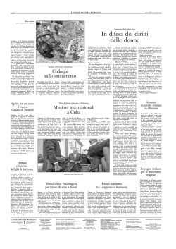 In difesa dei diritti delle donne
