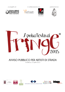 bando - Apulia Fringe Festival