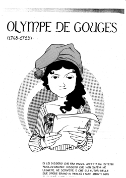 OLYWPE DE GOIJGES - Associazione Olympia de Gouges