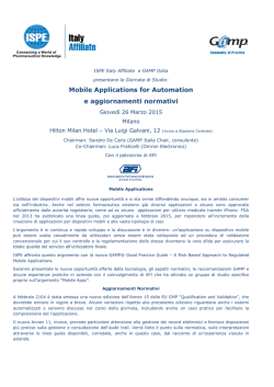 ISPE GAMP 2015 Rev 4