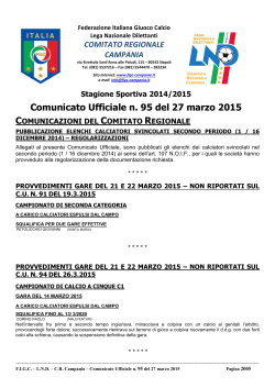 cu 95 2014-2015.pdf - Comitato Regionale Campania