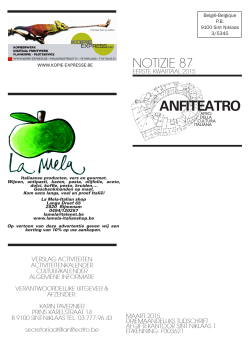 notizie 87 - Anfiteatro