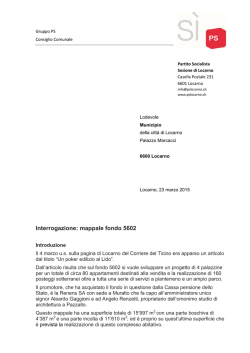Interrogazione: mappale fondo 5602