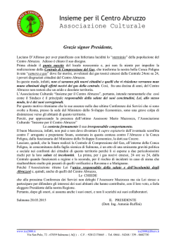 Insieme per il Centro Abruzzo Associazione