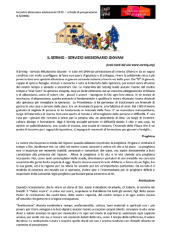IL SERMIG &ndash; SERVIZIO MISSIONARIO GIOVANI
