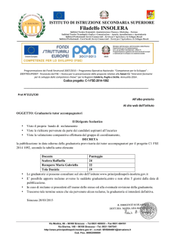 Graduatoria Tutor.pdf - I.I.S.S. Principe di Napoli