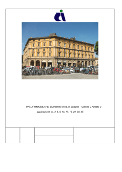 IS 01197 01 001 bologna-relazione Galleria 2 Agosto