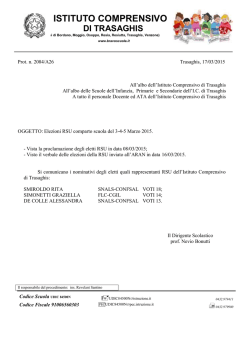 istituto comprensivo di trasaghis