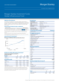 Morgan Stanley Investment Funds Global Infrastructure Fund