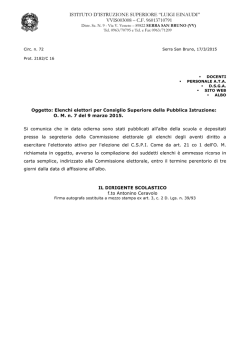 ISTITUTO D`ISTRUZIONE SUPERIORE &ldquo;LUIGI EINAUDI
