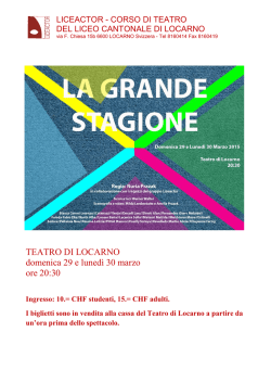 Liceactor presenta "La grande stagione"