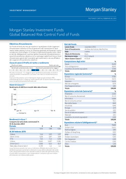 Morgan Stanley Investment Funds Global Balanced Risk Control