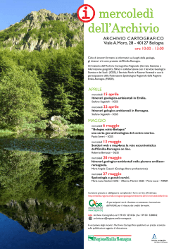 Scarica la locandina dell`iniziativa (file pdf) - Ambiente