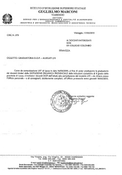 Graduatoria D.O.P.