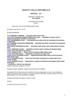 Disciplina delle unioni civili