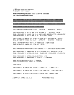 In &hellip;.. grigio scuro gare effettuate In &hellip;.. grigio chiaro