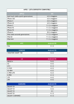 Dispositivi compatibili