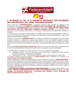 Informativa VI Giornata.pdf - Federarchitetti Regione Campania